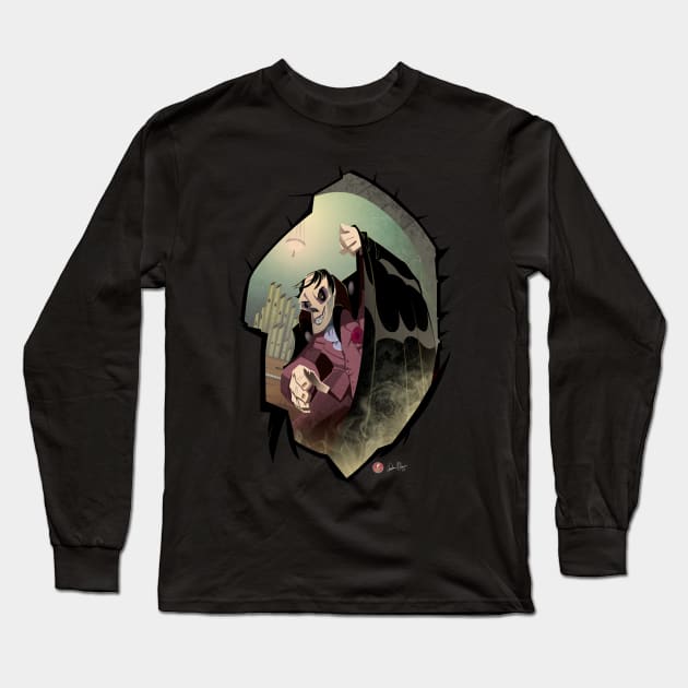 The Phantom of the Opera w/o Title Long Sleeve T-Shirt by Andrew Harmon